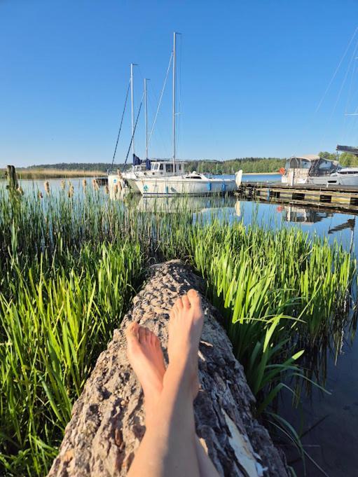 Pensjonat Rybaczowka - Noclegi, Restauracja, Port Богачево Екстериор снимка
